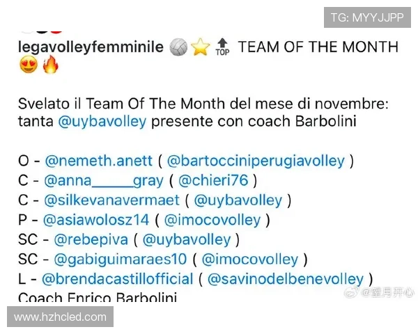 意甲女排联赛历史最佳阵容盘点 全面解析各位置明星球员表现